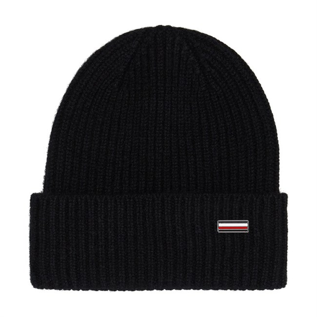 Tommy Hilfiger Lux Cashmere Beanie Sort