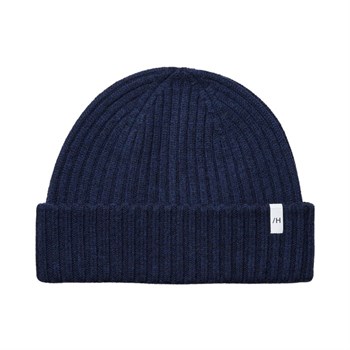 Selected Homme Merino Beanie Navy Blå