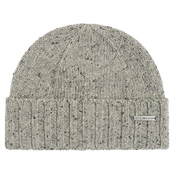 TH Beanie Hue Lysegrå Elevated Essential