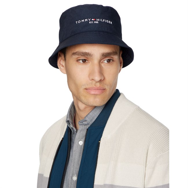 Tommy Hilfiger Bøllehat Navy Blå