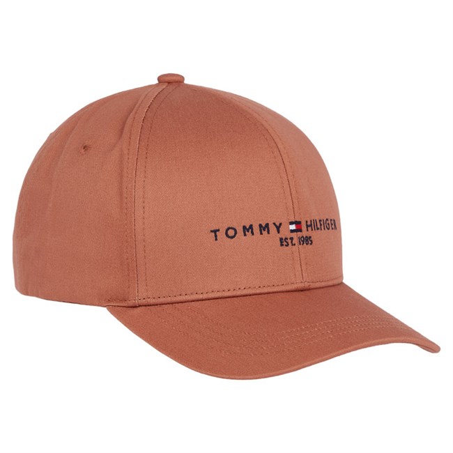 Tommy Hilfiger Established Cap Dark Russet