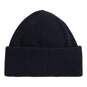 Calvin Klein Badge Docker Beanie Mørkeblå