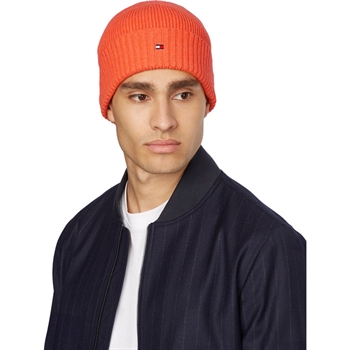 Strik Hue Hilfiger Essential Flag Beanie Orange