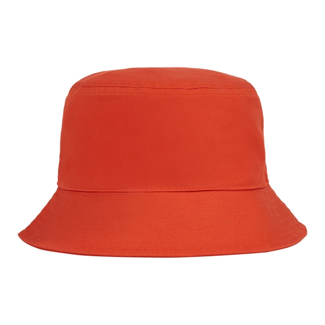 Tommy Jeans Flag Bucket Bøllehat Brændt Orange