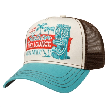 Brun / Blå Trucker Cap fra Stetson