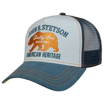 Blå Bear Trucker Cap fra Stetson