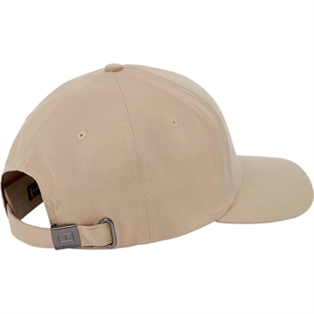 Flot logo cap i beige fra Tommy Hilfiger.