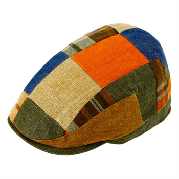 Flot multifarvet sixpence i patchwork teknik fra Fiebig