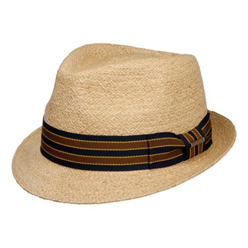 Elegant og klassisk stråhat i beige fra Stetson