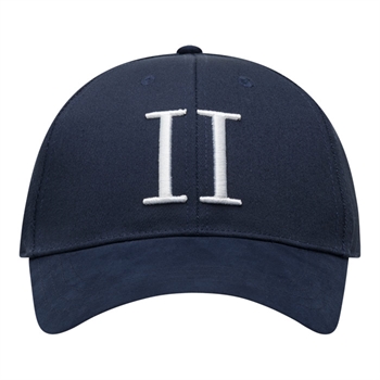 Smart navy baseball cap fra Les Deux