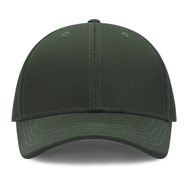 Moderne mørke grøn baseball cap fra Les Deux med broderet kursiv skrift på siden