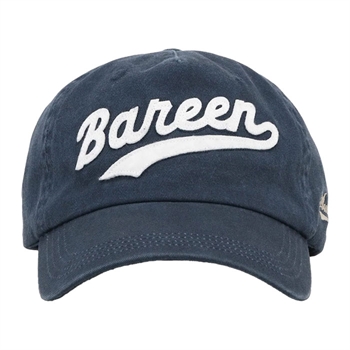 Moderne baseball cap med broderet logo detalje i fronten fra Bareen