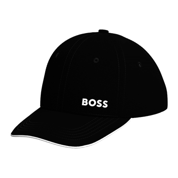 Pæn basic cap i sort fra BOSS med logo