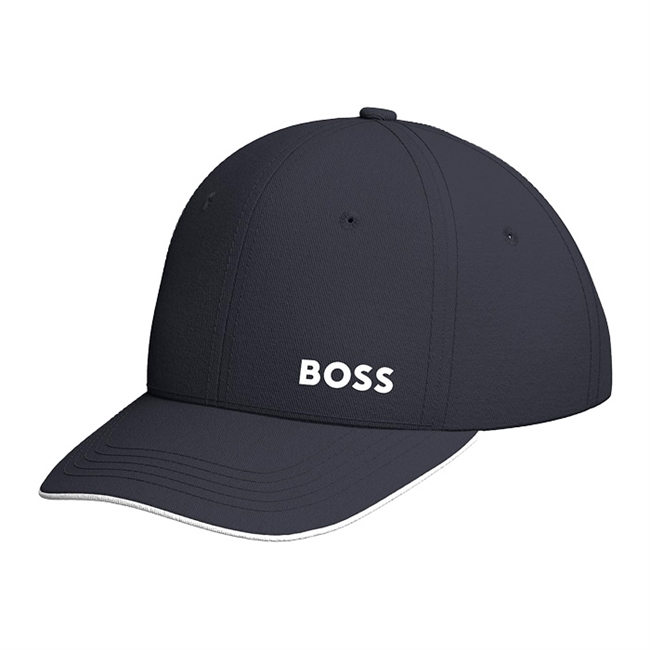 Pæn basic cap i navy fra BOSS med logo
