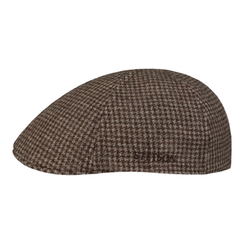 Elegant ternet sixpence i brun fra Stetson