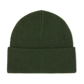 Les Deux Signature Beanie Mørkegrøn