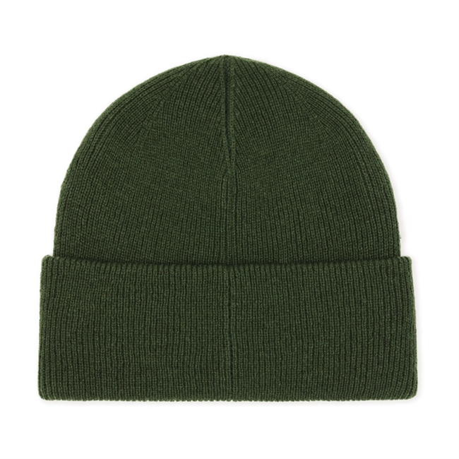 Les Deux Signature Beanie Mørkegrøn