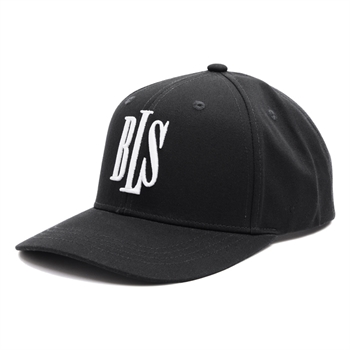 BLS Classic Baseball Cap sort & hvid