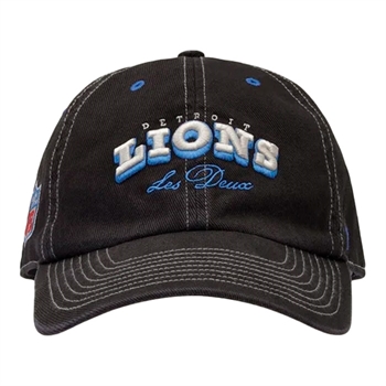 Les Deux X NFL Wordmark Contrast Stitch Detroit Lions Cap Sort