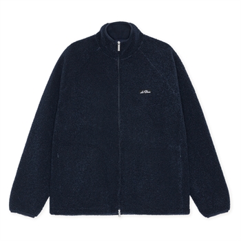 Les Deux Patct Teddy Jakke m/ Lynlås Dark navy