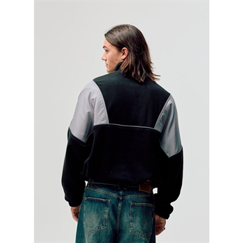 Bareen Half Zip Fleece Jakke Sort