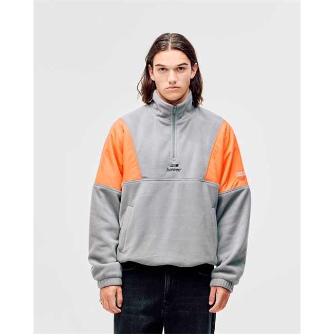 Bareen Half Zip Fleece Jakke Grå
