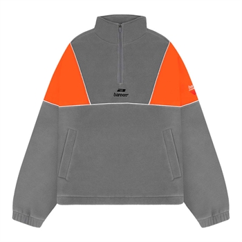 Bareen Half Zip Fleece Jakke Grå
