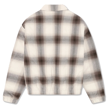Bareen Flannel Brun Ternet Jakke