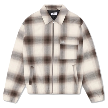 Bareen Flannel Brun Ternet Jakke
