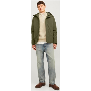 Stilrent Jakke i Grøn fra Jack & Jones