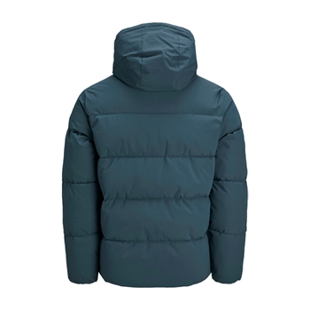 Lækker og behagelig puffer jakke i blå fra Jack & Jones