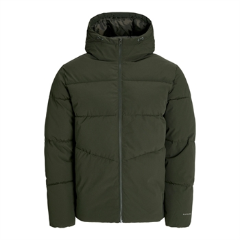 Lækker og behagelig puffer jakke i grøn fra Jack & Jones