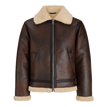 Jack & Jones Nørrebro Aviator Jakke SN Brun