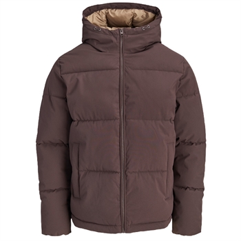 Jack & Jones Galaxy Puffer Jakke Brun