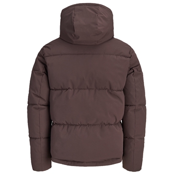 Jack & Jones Galaxy Puffer Jakke Brun