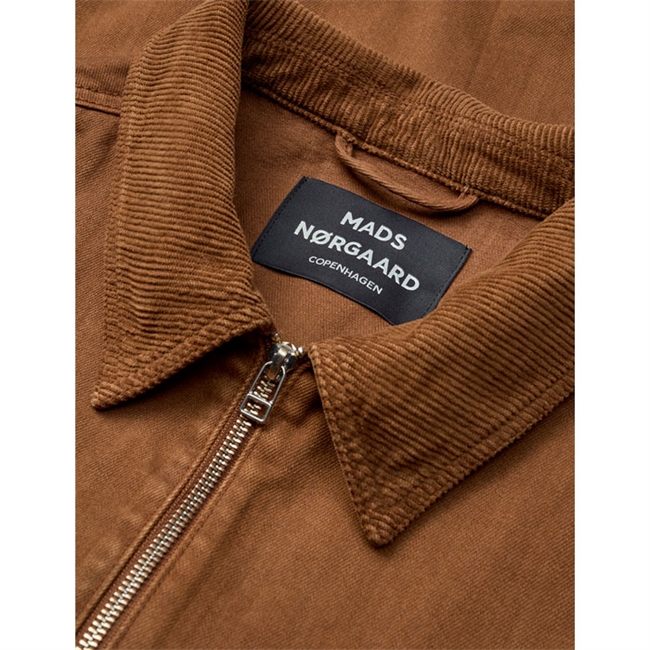 Mads Nørgaard Soil Denim Jakke Brun