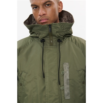 Moderne regular fit jakke i grøn fra Matinique