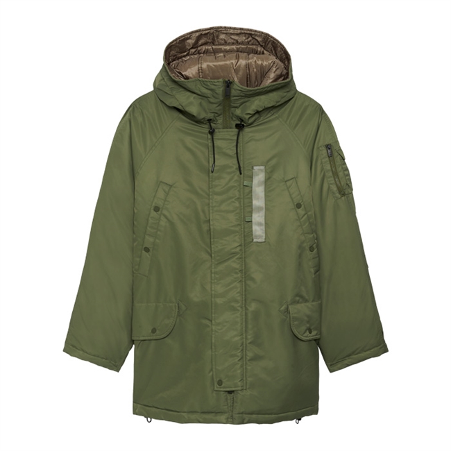 Moderne regular fit jakke i grøn fra Matinique