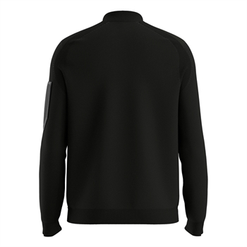 Lækker hybrid windbreaker i sort fra BOSS