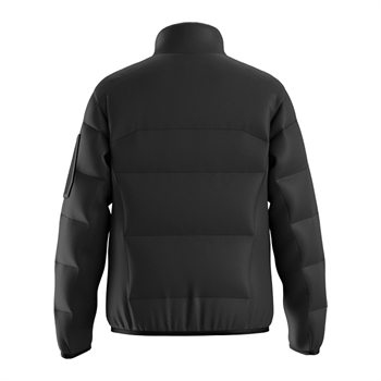 Lækker og behagelig puffer jakke i sort fra BOSS