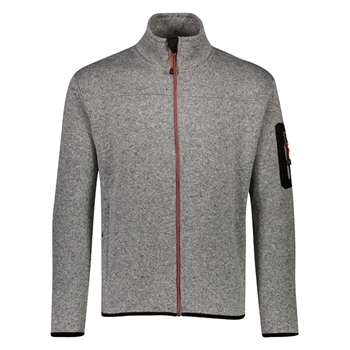 Let Fleece Jakke fra Jack's I Grå Melange