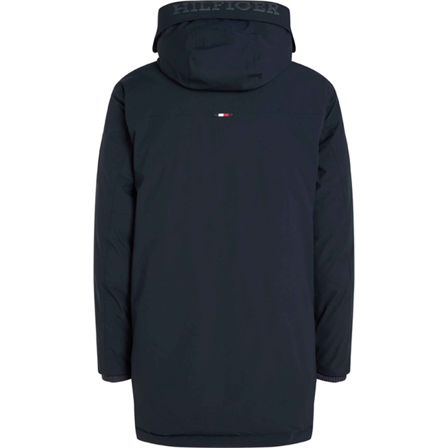 Halv Lang Parka Jakke Fra Tomme Hilfiger.