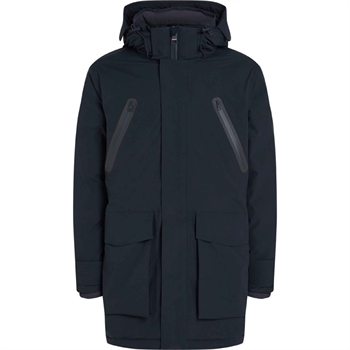 Halv Lang Parka Jakke Fra Tomme Hilfiger.