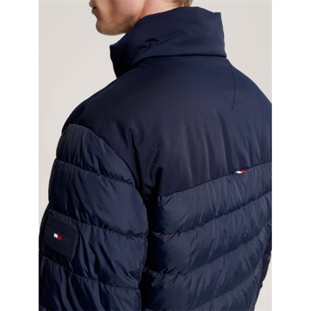 Tommy Hilfiger Blå Puffer Jakke.