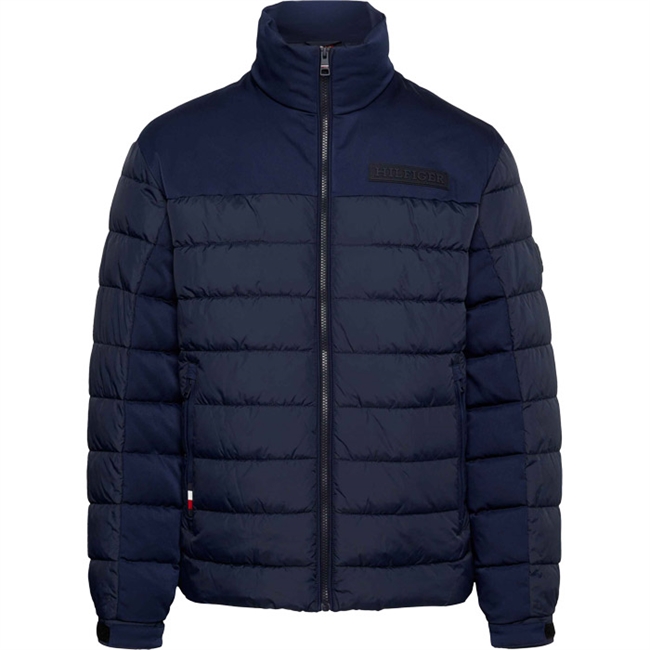 Tommy Hilfiger Blå Puffer Jakke.