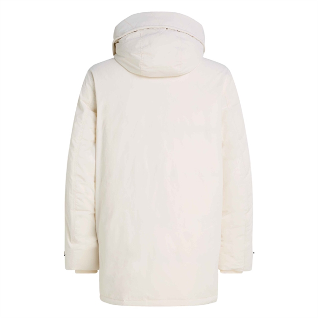 Stilren jakke fra Tommy Hilfiger i farven off white