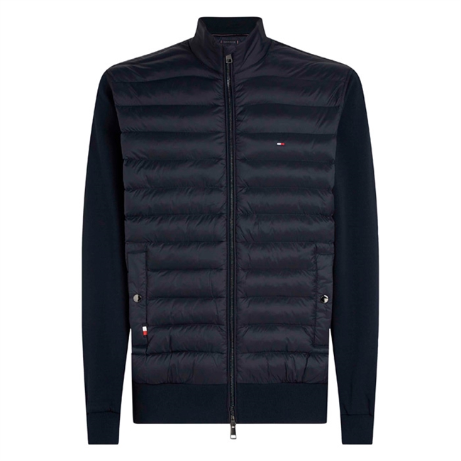 Moderne forårs jakke i navy fra Tommy Hilfiger