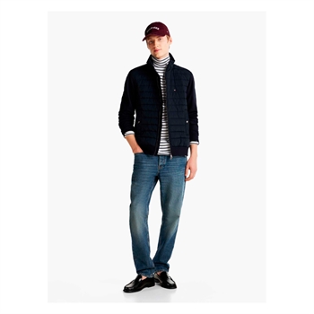Moderne forårs jakke i navy fra Tommy Hilfiger