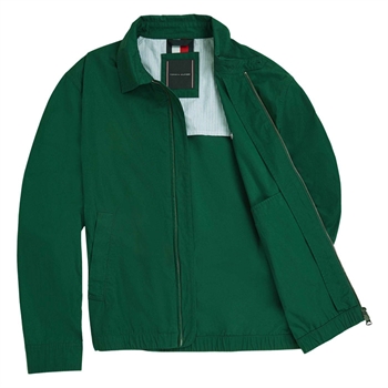 Lightweight forårs jakke i grøn fra Tommy Hilfiger