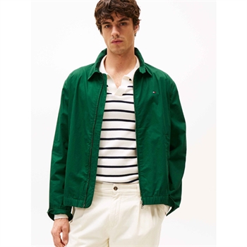 Lightweight forårs jakke i grøn fra Tommy Hilfiger